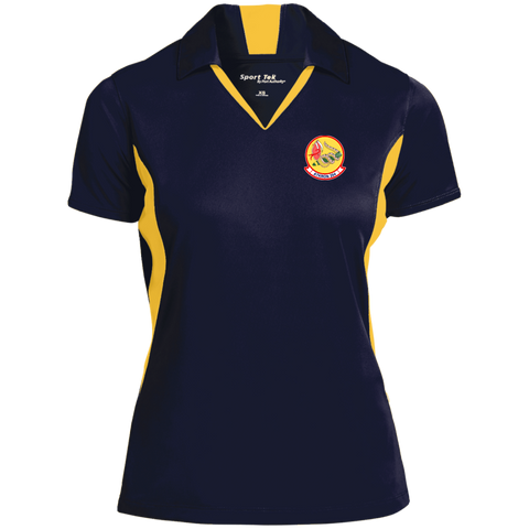 VA 204 3 Ladies' Colorblock Performance Polo