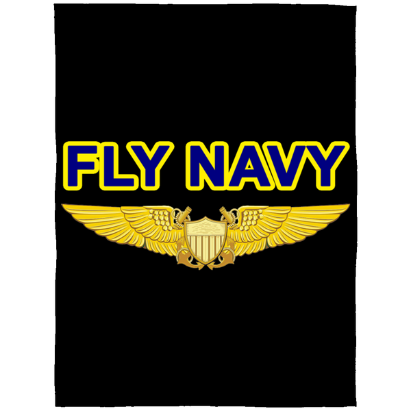 Fly Navy NFO Blanket - Arctic Fleece 60x80