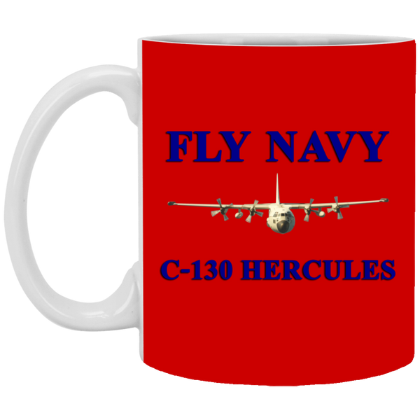 Fly Navy C-130 1 Mug - 11oz