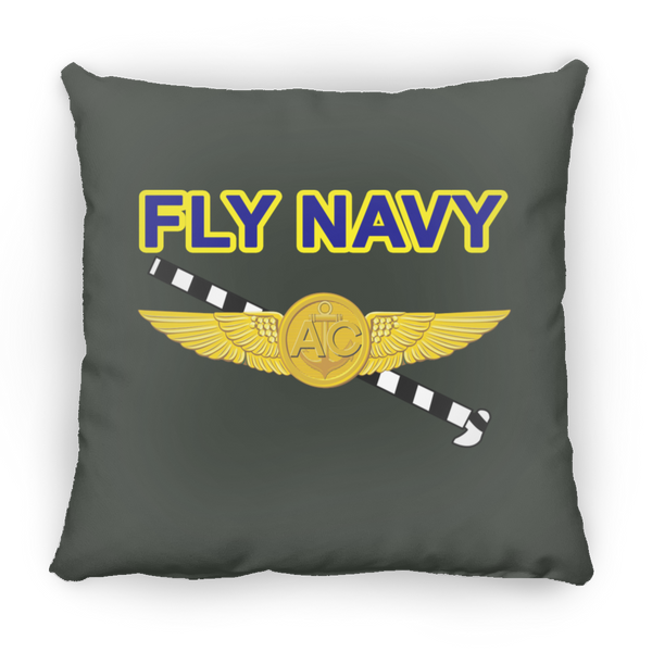 Fly Navy Tailhook 2 Pillow - Small Square