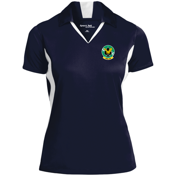 HSL 34 2 Ladies' Colorblock Performance Polo