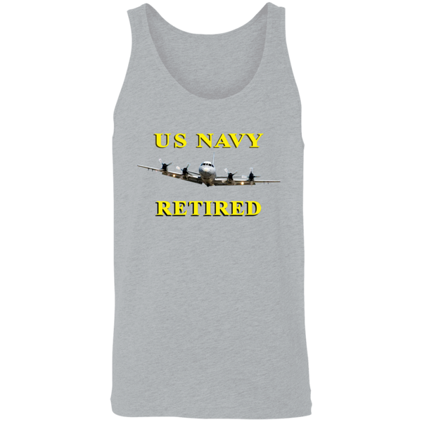 Navy Retired 1 Unisex Tank