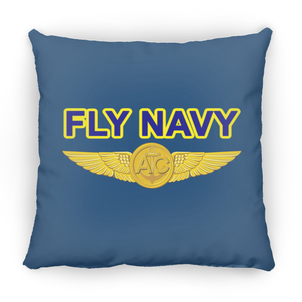 Fly Navy Aircrew Pillow - Medium Square