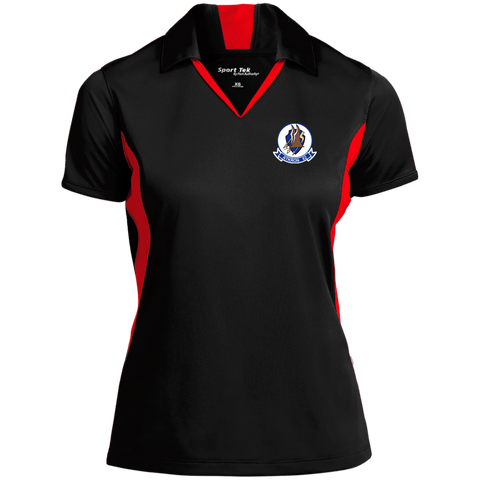 VA 82 3 Ladies' Colorblock Performance Polo