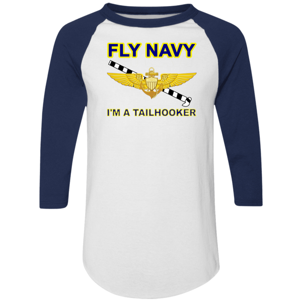 Fly Navy Tailhooker 1 Colorblock Raglan Jersey