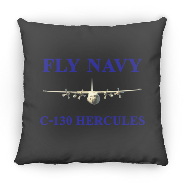 Fly Navy C-130 1 Pillow - Large Square