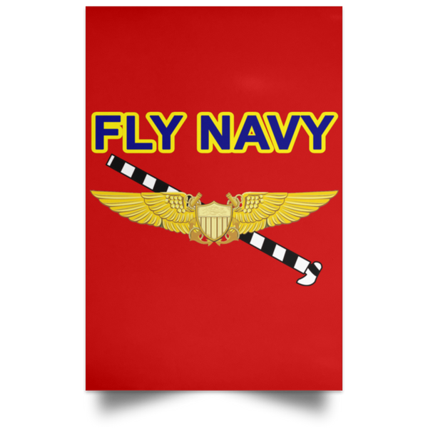 Fly Navy Tailhook 3 Poster - Portrait