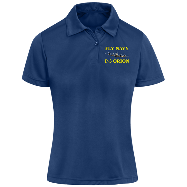 Fly Navy P-3 3 Team 365 Ladies' Zone Polo