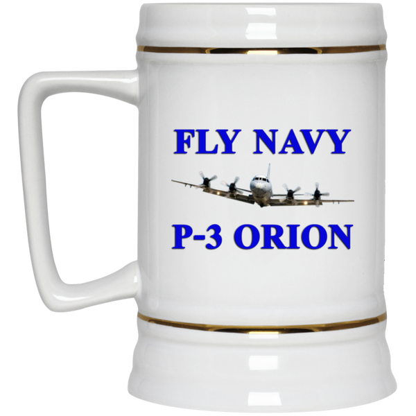 Fly Navy P-3 1 Beer Stein - 22oz