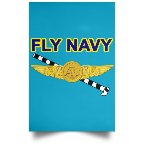 Fly Navy Tailhook 2 Poster - Portrait