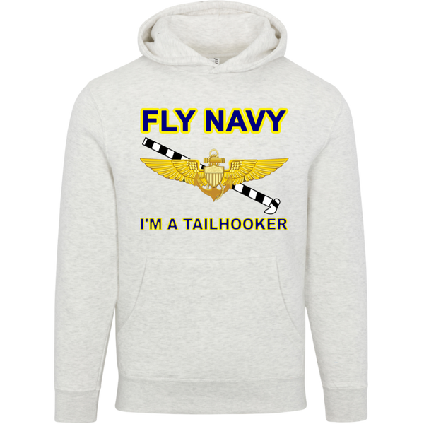 Fly Navy Tailhooker 1 Lane Seven Unisex Premium Hoodie