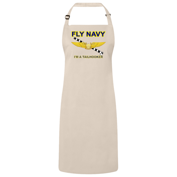 Fly Navy Tailhooker 3 Unisex Bib Apron