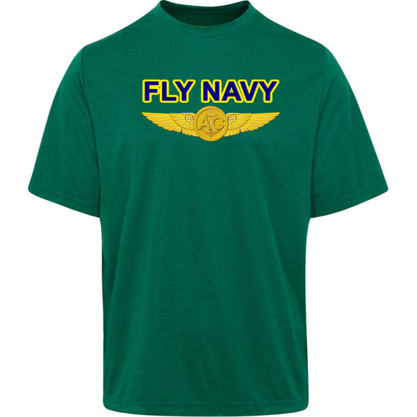 Fly Navy Aircrew Team 365 Heather T-Shirt