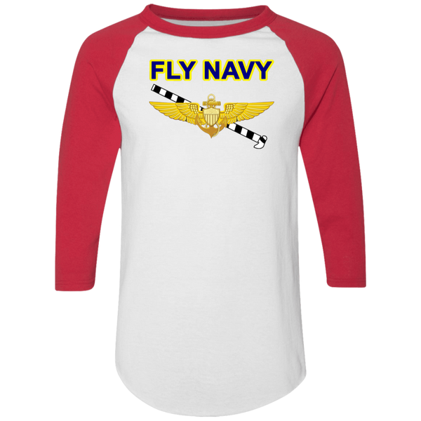 Fly Navy Tailhook 1 Colorblock Raglan Jersey