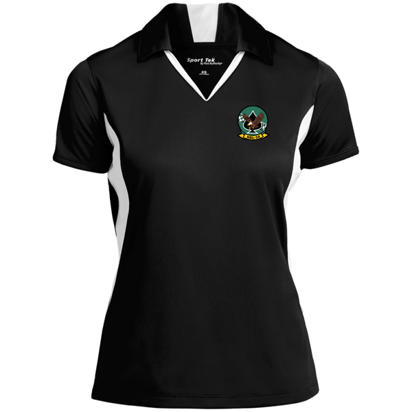 HSL 34 1 Ladies' Colorblock Performance Polo