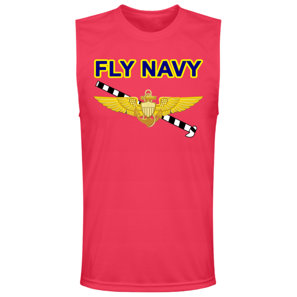 Fly Navy Tailhook 1 Team 365 Muscle T-Shirt