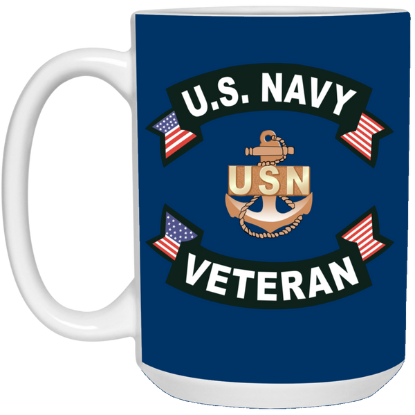 Navy Vet 1 Mug - 15oz