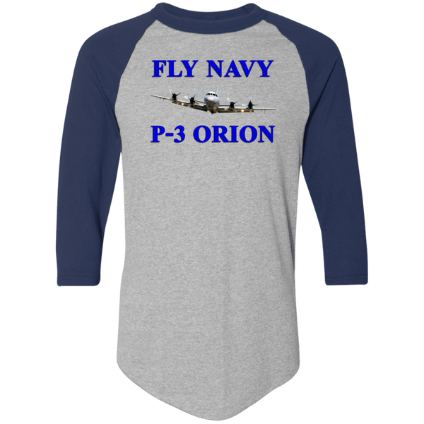 Fly Navy P-3 1 Colorblock Raglan Jersey