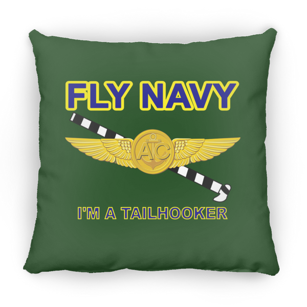 Fly Navy Tailhooker 2 Pillow - Small Square