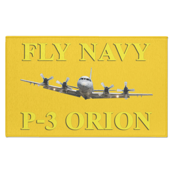 Fly Navy P-3 3 Indoor Doormat