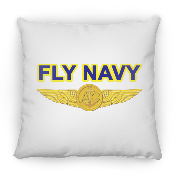 Fly Navy Aircrew Pillow - Medium Square