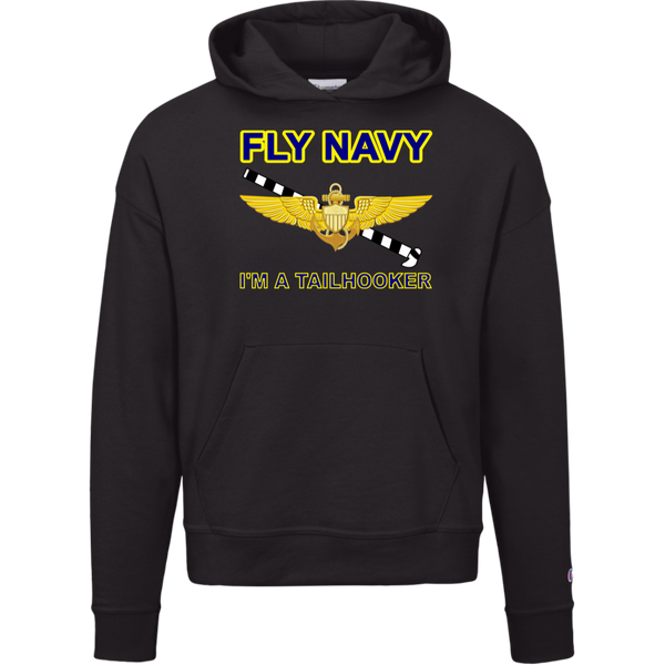 Fly Navy Tailhooker 1 Champion Ladies' Powerblend Hoodie