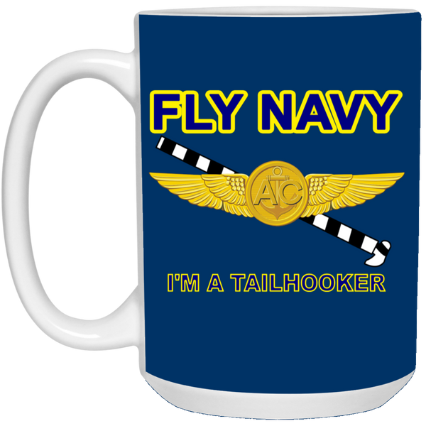 Fly Navy Tailhooker 2 Mug - 15oz