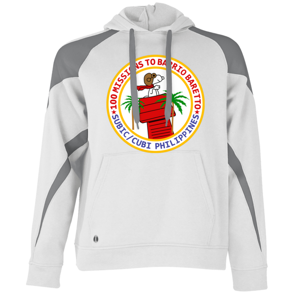 Subic Cubi Pt 07 Athletic Colorblock Fleece Hoodie