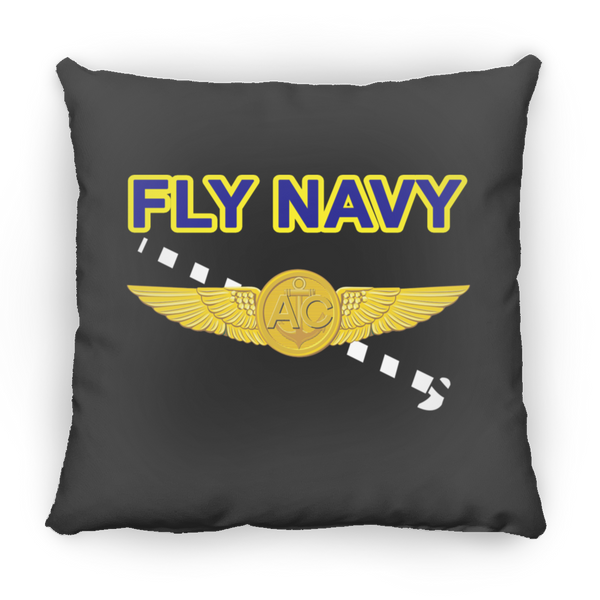 Fly Navy Tailhook 2 Pillow - Small Square