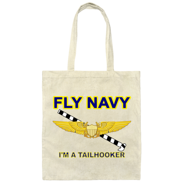 Fly Navy Tailhooker 3 Canvas Tote Bag