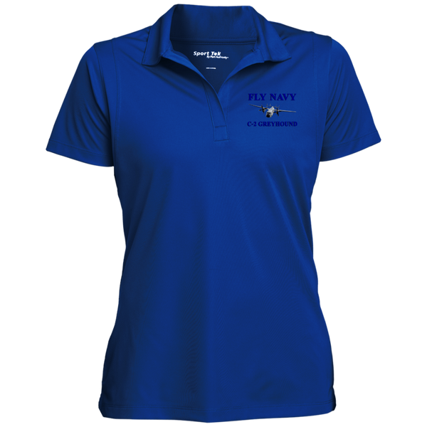 Fly Navy C-2 1 Ladies' Micropique Sport-Wick® Polo