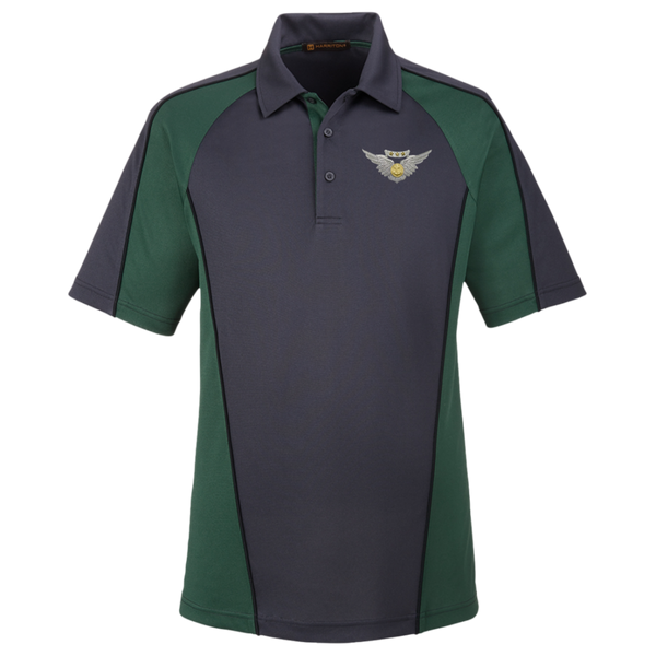 Combat Air 1 Harriton Colorblock Polo