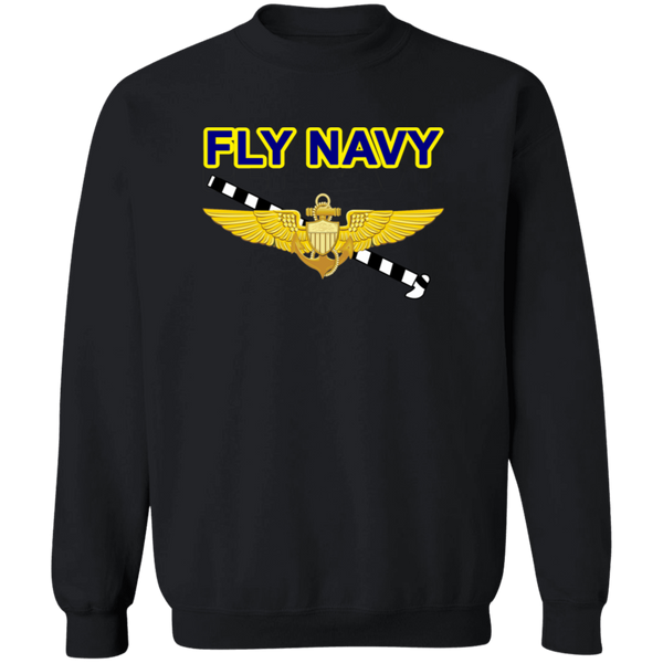 Fly Navy Tailhook 1 Crewneck Pullover Sweatshirt