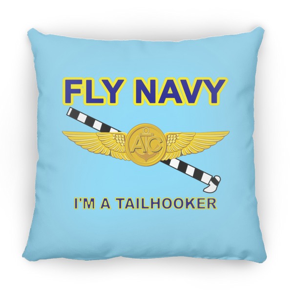 Fly Navy Tailhooker 2 Pillow - Small Square