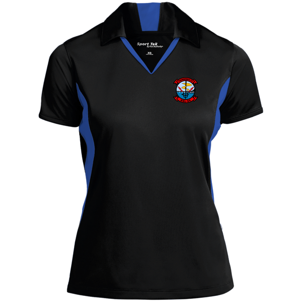 HSL 84 2 Ladies' Colorblock Performance Polo