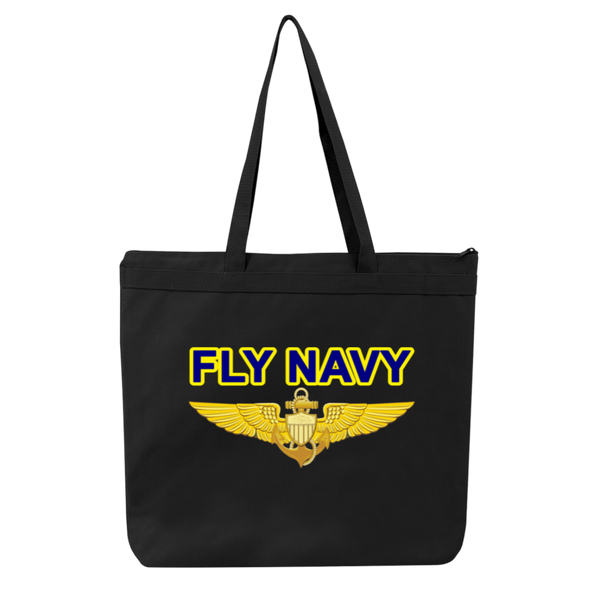 Fly Navy Aviator Melody Large Tote