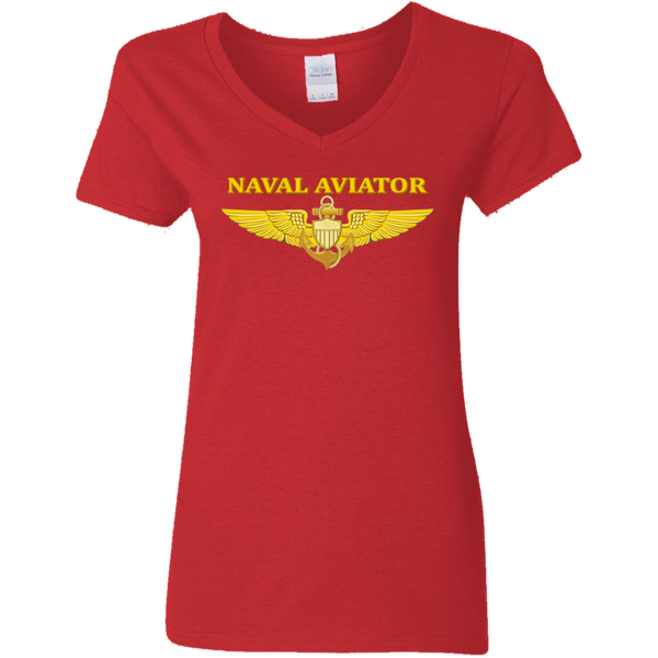 Aviator 2 Ladies' V-Neck T-Shirt