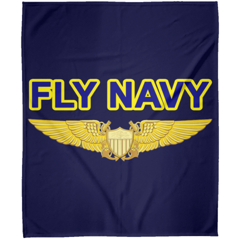 Fly Navy NFO Blanket - Arctic Fleece 50x60