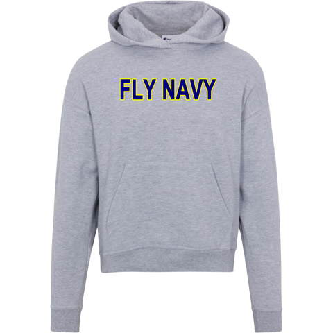 Fly Navy 2 Champion Ladies' Powerblend Hoodie