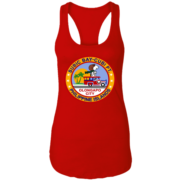 Subic Cubi Pt 01 Ladies' Ideal Racerback Tank