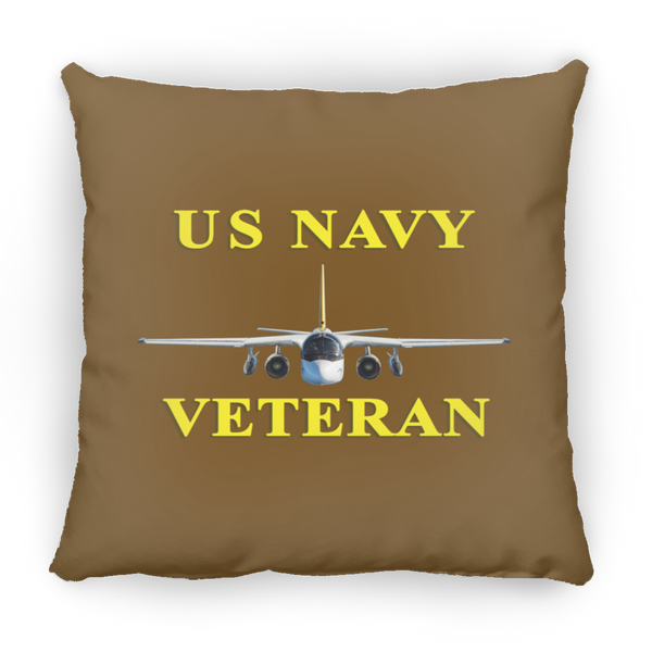 Navy Vet 3 Pillow - Large Square