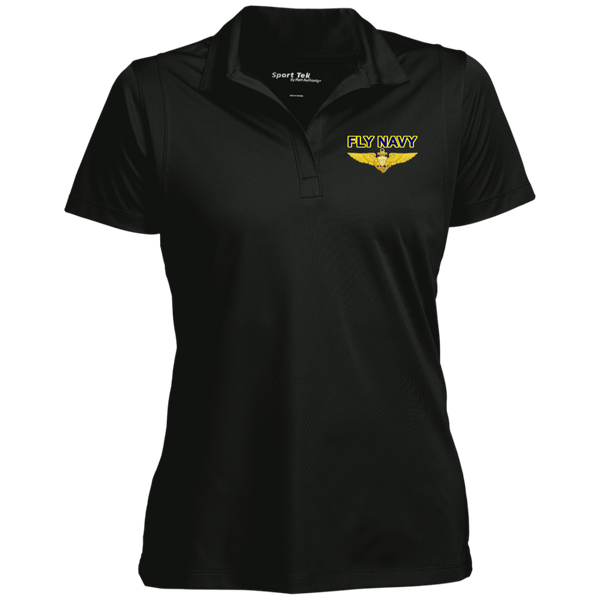 Fly Navy Aviator Ladies' Micropique Sport-Wick® Polo