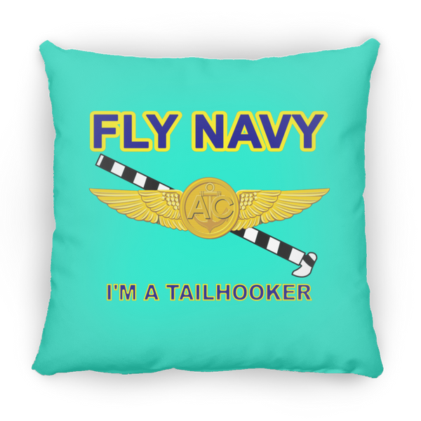 Fly Navy Tailhooker 2 Pillow - Small Square