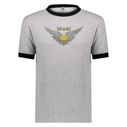 Combat Air 1 Unisex Ringer Tee