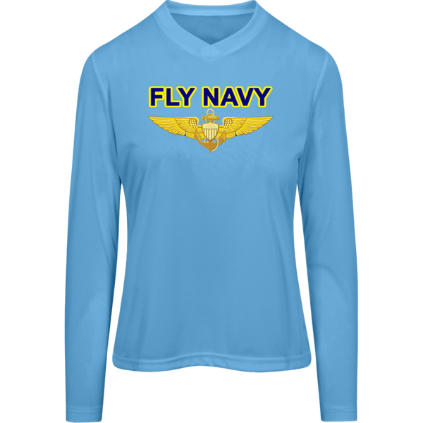 P-3C 2 Fly Aviator Team 365 Ladies' Zone LS Tee