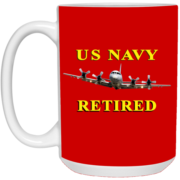 Navy Retired 1 Mug - 15oz