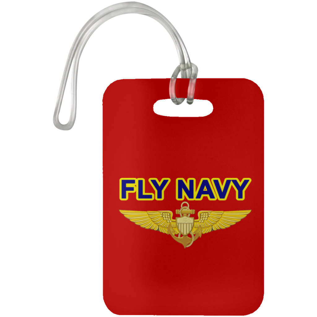 Fly Navy Aviator Luggage Bag Tag