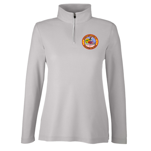 Subic Cubi Pt 01 Core 365 Ladies' Fusion Quarter Zip