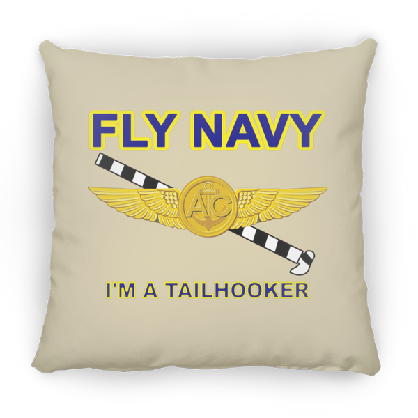 Fly Navy Tailhooker 2 Pillow - Small Square