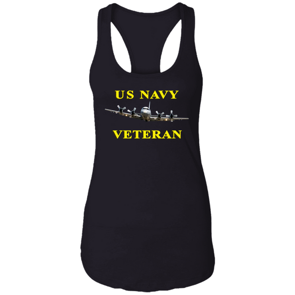 Navy Vet 2 Ladies' Ideal Racerback Tank